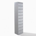 Classeur 10 clapets Gris