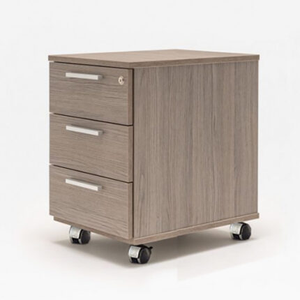 Caisson VIVO 3 Tiroirs Gris